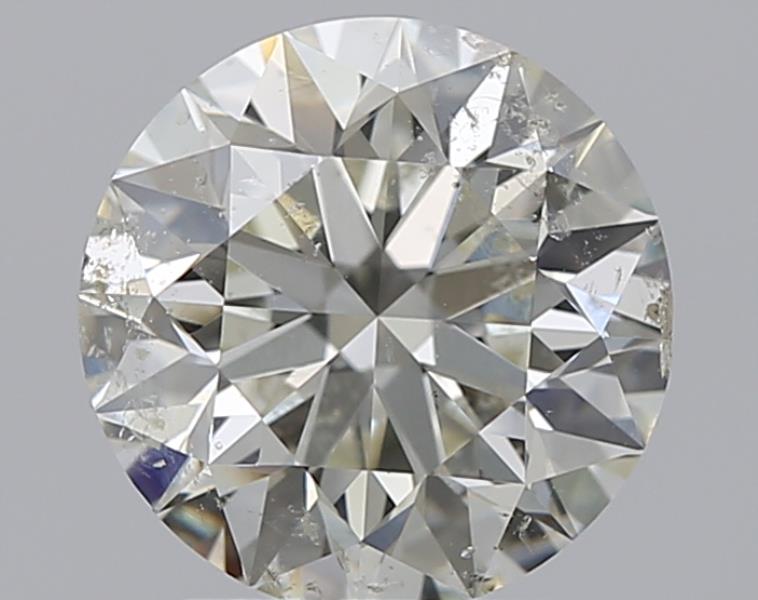 1.8 CaratJ-SI2 EX Cut Round Diamond