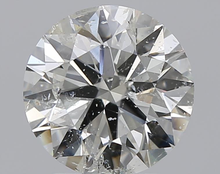 2.01 CaratI-SI2 EX Cut Round Diamond