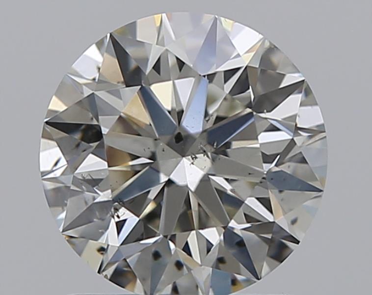1.06 CaratJ-SI2 EX Cut Round Diamond