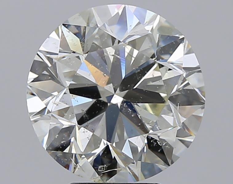 5.01 CaratJ-SI2 VG Cut Round Diamond