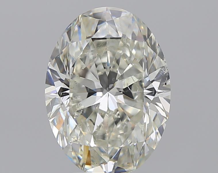 4 CaratJ-SI2 - Cut Oval Diamond