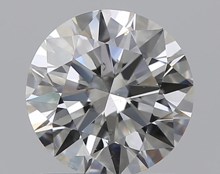 1 CaratJ-SI2 EX Cut Round Diamond