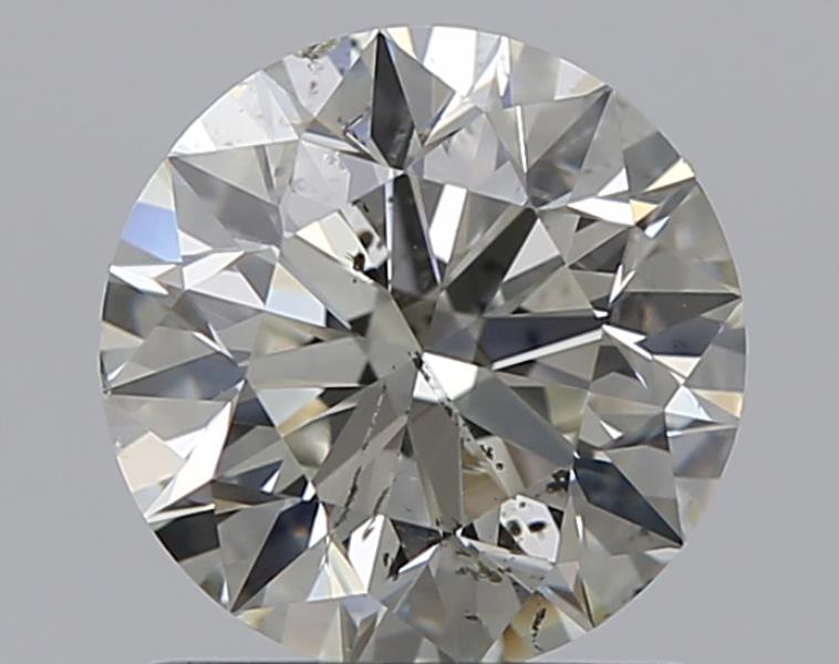 1.01 CaratJ-SI2 EX Cut Round Diamond