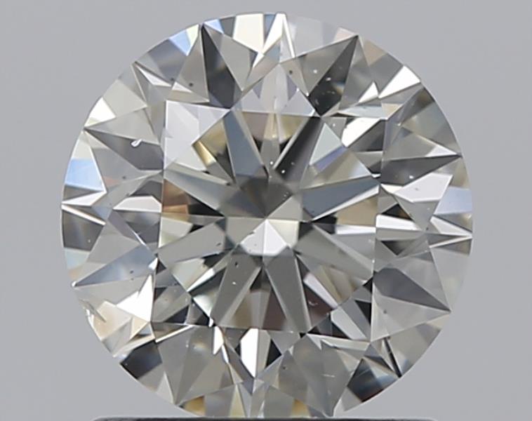 1.01 CaratJ-SI2 EX Cut Round Diamond