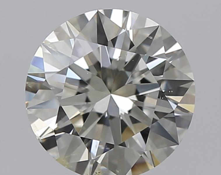 1 CaratK-SI2 EX Cut Round Diamond