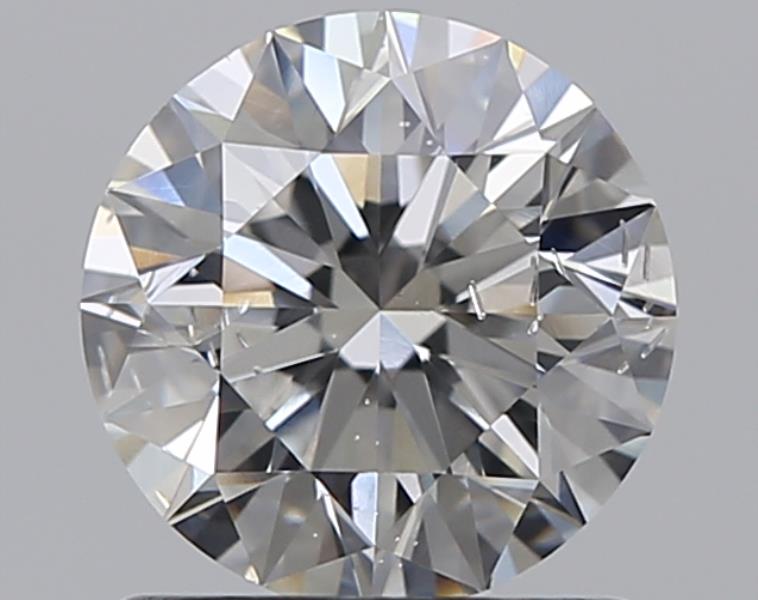 0.96 CaratE-SI2 EX Cut Round Diamond