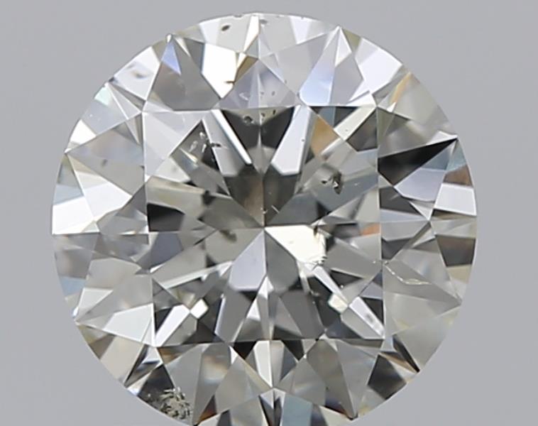 1 CaratJ-SI2 EX Cut Round Diamond