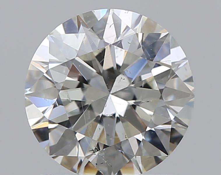 1 CaratJ-SI2 EX Cut Round Diamond
