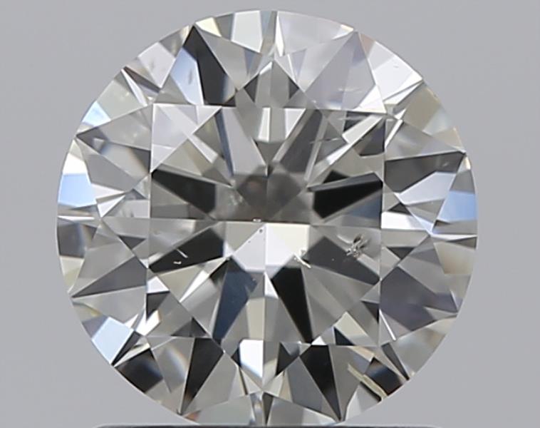 1 CaratJ-SI2 EX Cut Round Diamond