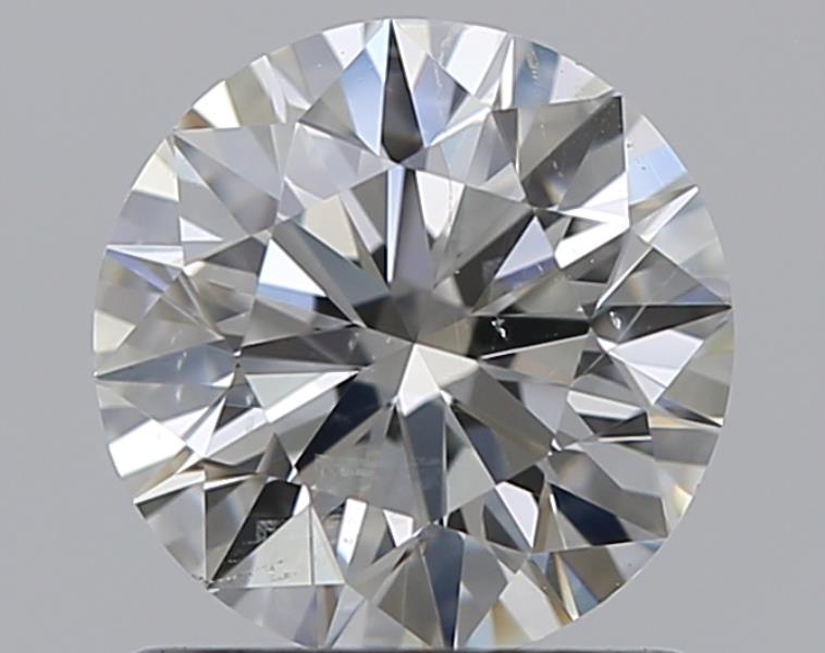 0.93 CaratH-SI2 EX Cut Round Diamond
