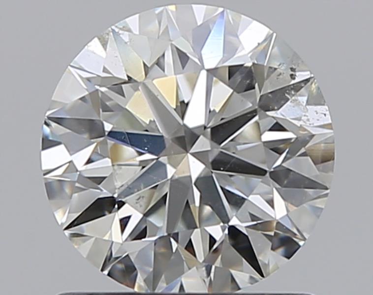 0.9 CaratH-SI2 EX Cut Round Diamond