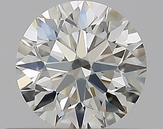 0.32 CaratJ-VS2 EX Cut Round Diamond