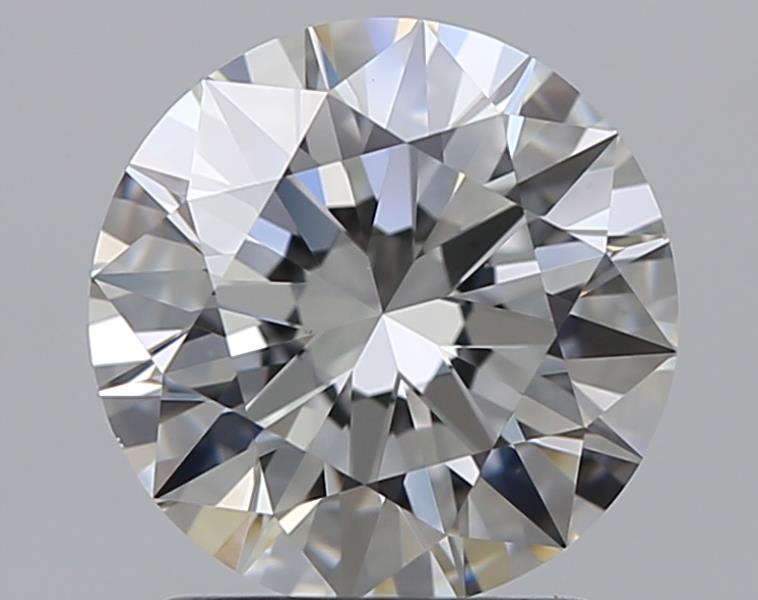 1.51 CaratH-VS1 EX Cut Round Diamond