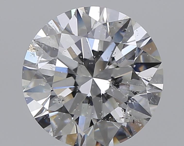 1.8 CaratE-SI2 EX Cut Round Diamond