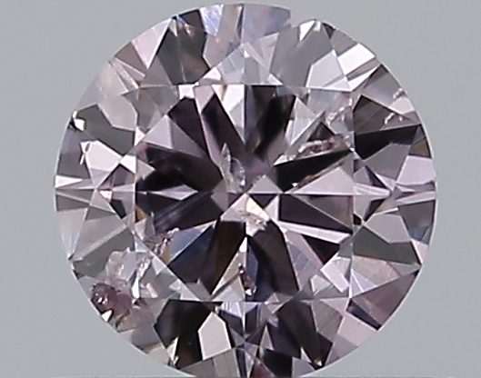 0.37 CaratFANCY-I2 EX Cut Round Diamond