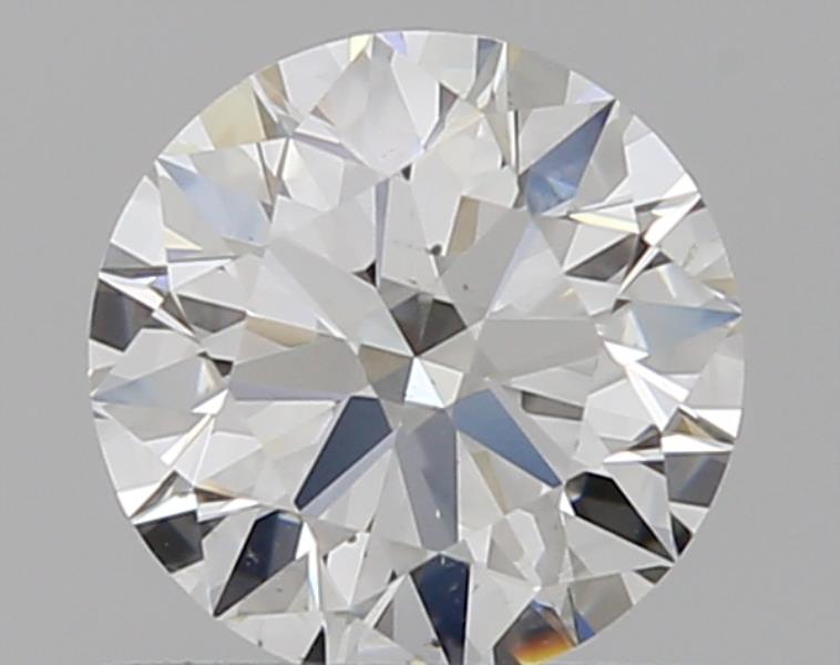 0.61 CaratF-SI1 EX Cut Round Diamond
