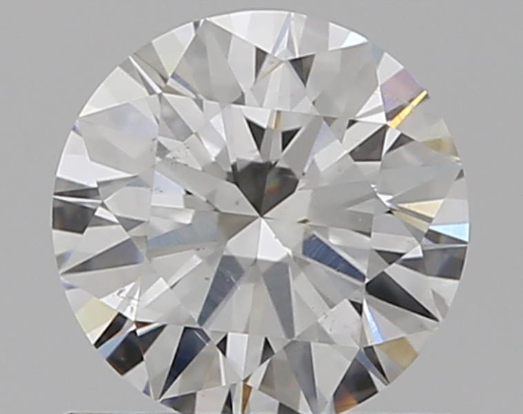 0.59 CaratF-SI1 EX Cut Round Diamond