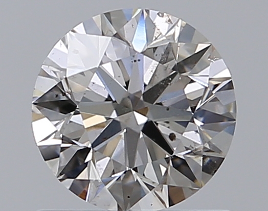 0.9 CaratJ-SI2 EX Cut Round Diamond