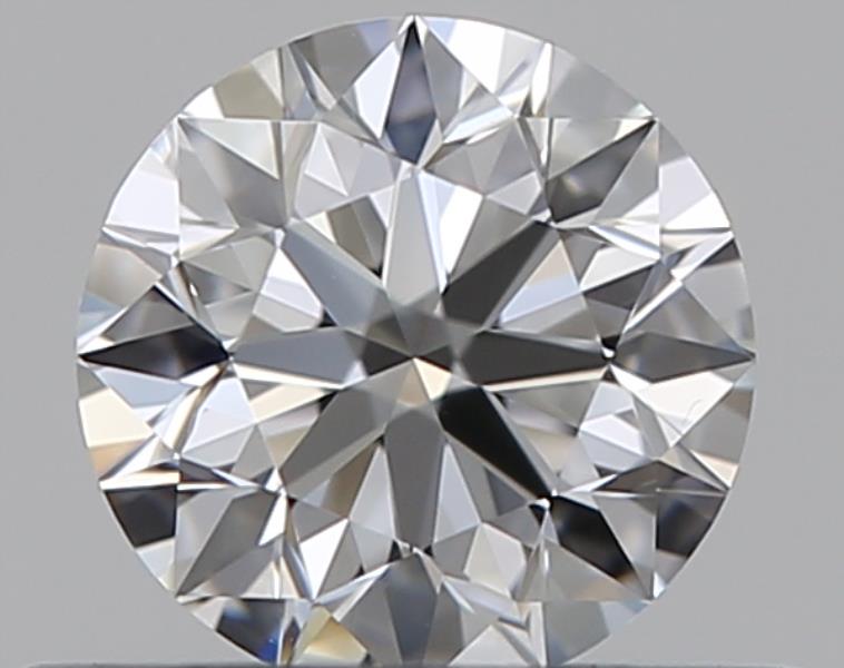 0.36 CaratD-VVS2 EX Cut Round Diamond