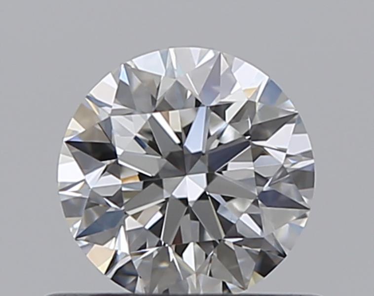 0.46 CaratF-VVS1 EX Cut Round Diamond