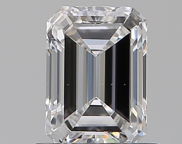 0.65 CaratE-VS1 - Cut Emerald Diamond