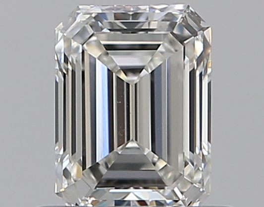 0.59 CaratH-VS1 - Cut Emerald Diamond