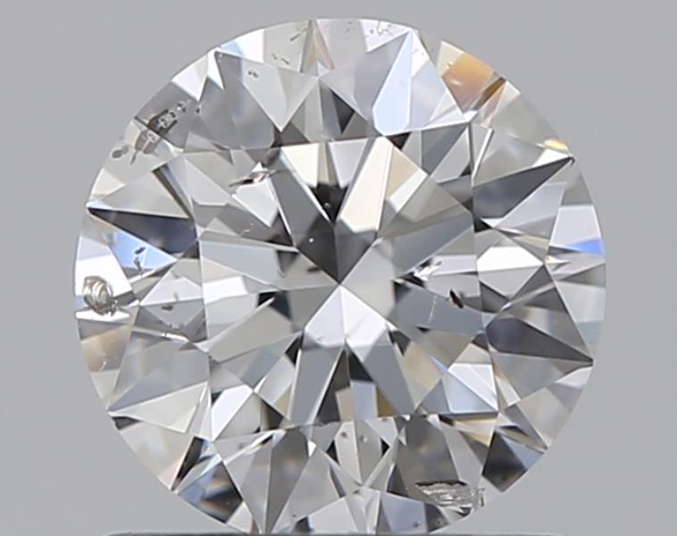 0.86 CaratE-I1 EX Cut Round Diamond