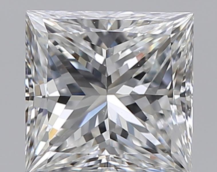 0.81 CaratF-VS2 - Cut Princess Diamond