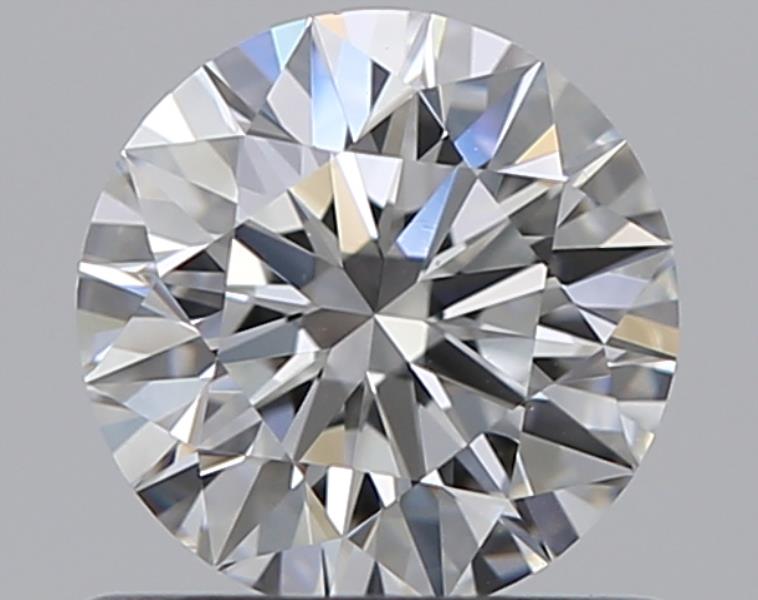 0.65 CaratF-VVS1 EX Cut Round Diamond