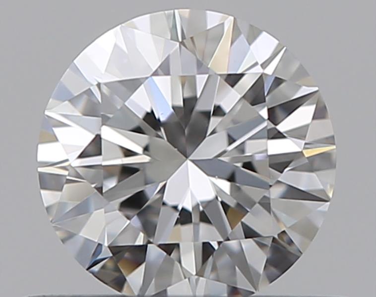 0.4 CaratF-VVS2 EX Cut Round Diamond