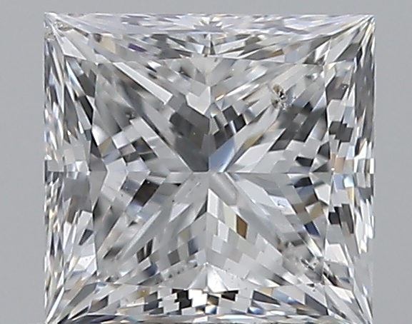 0.71 CaratE-SI2 - Cut Princess Diamond
