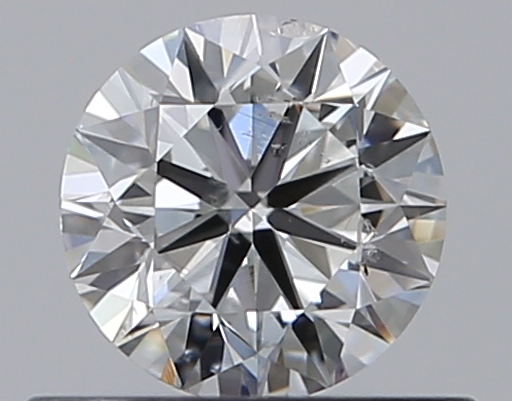 0.5 CaratF-I1 VG Cut Round Diamond