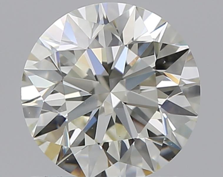 0.75 CaratL-VS1 EX Cut Round Diamond