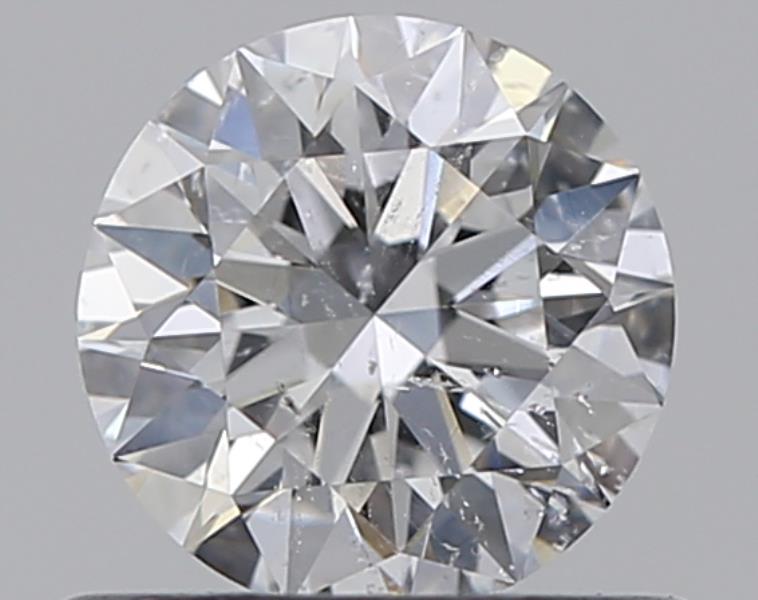 0.52 CaratD-I1 EX Cut Round Diamond