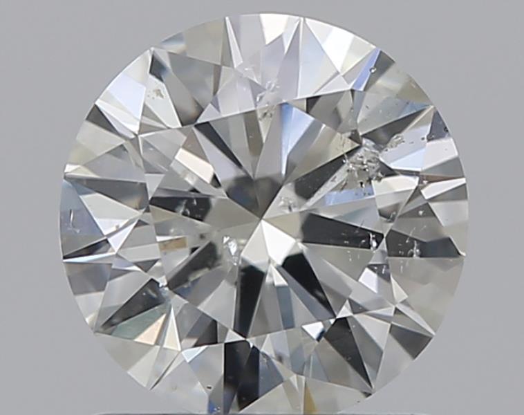 0.9 CaratH-SI2 EX Cut Round Diamond