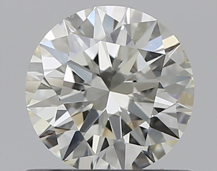 0.58 CaratL-VS2 EX Cut Round Diamond