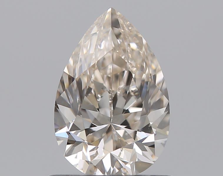 0.72 CaratL-VS2 - Cut Pear Diamond