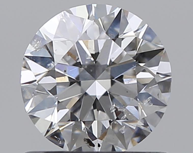 0.7 CaratD-I1 EX Cut Round Diamond