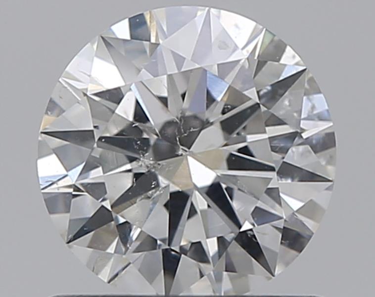0.66 CaratG-SI2 EX Cut Round Diamond