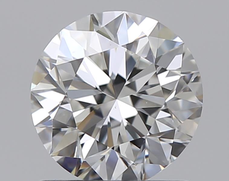 0.9 CaratF-VVS2 VG Cut Round Diamond