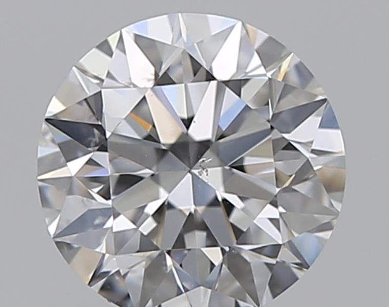 0.72 CaratF-SI1 EX Cut Round Diamond