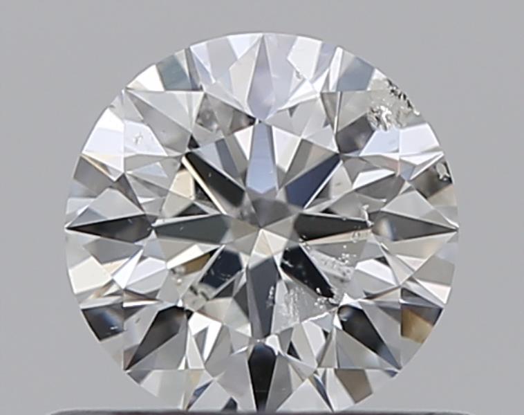 0.46 CaratF-I1 EX Cut Round Diamond