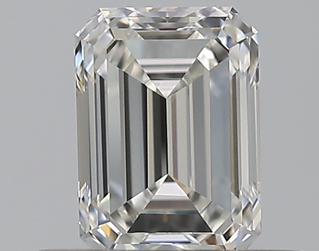0.51 CaratH-VVS2 - Cut Emerald Diamond