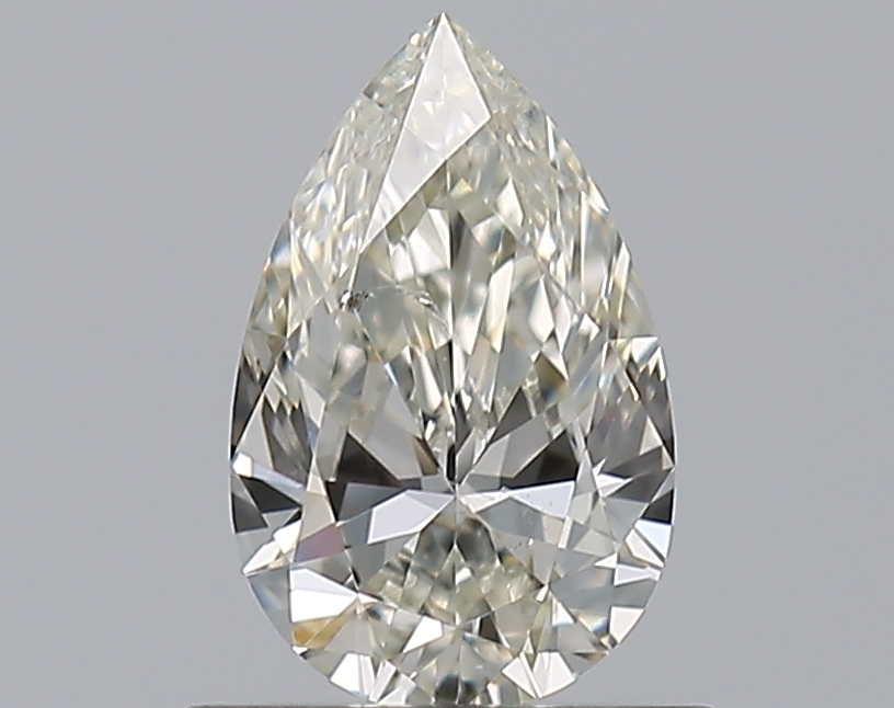 0.65 CaratJ-SI2 - Cut Pear Diamond