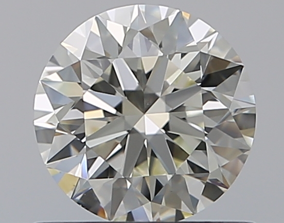 0.72 CaratL-VS1 EX Cut Round Diamond
