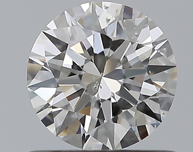 0.61 CaratG-SI1 EX Cut Round Diamond