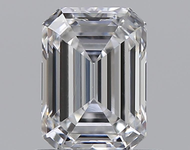 0.73 CaratE-VS1 - Cut Emerald Diamond