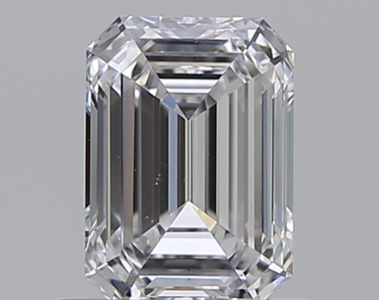 0.65 CaratD-VS2 - Cut Emerald Diamond