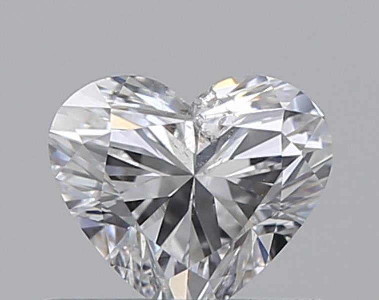 0.41 CaratE-SI2 - Cut Heart Diamond