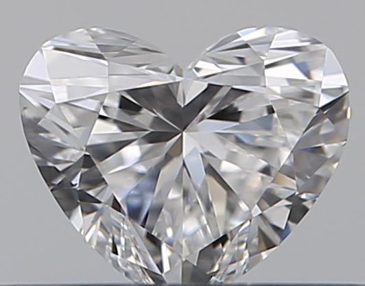 0.32 CaratD-VVS2 - Cut Heart Diamond